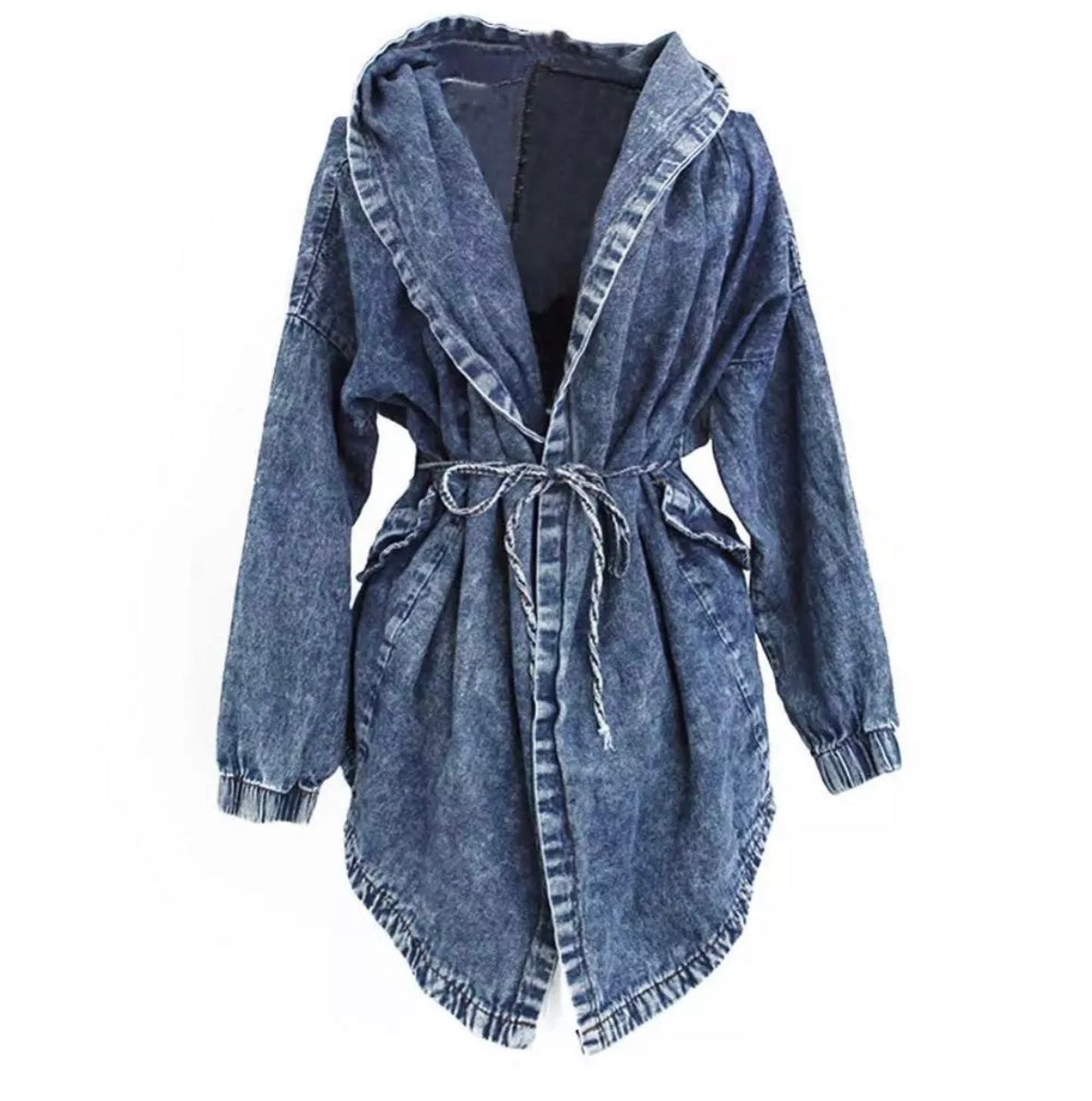 Fall Denim Peacoat