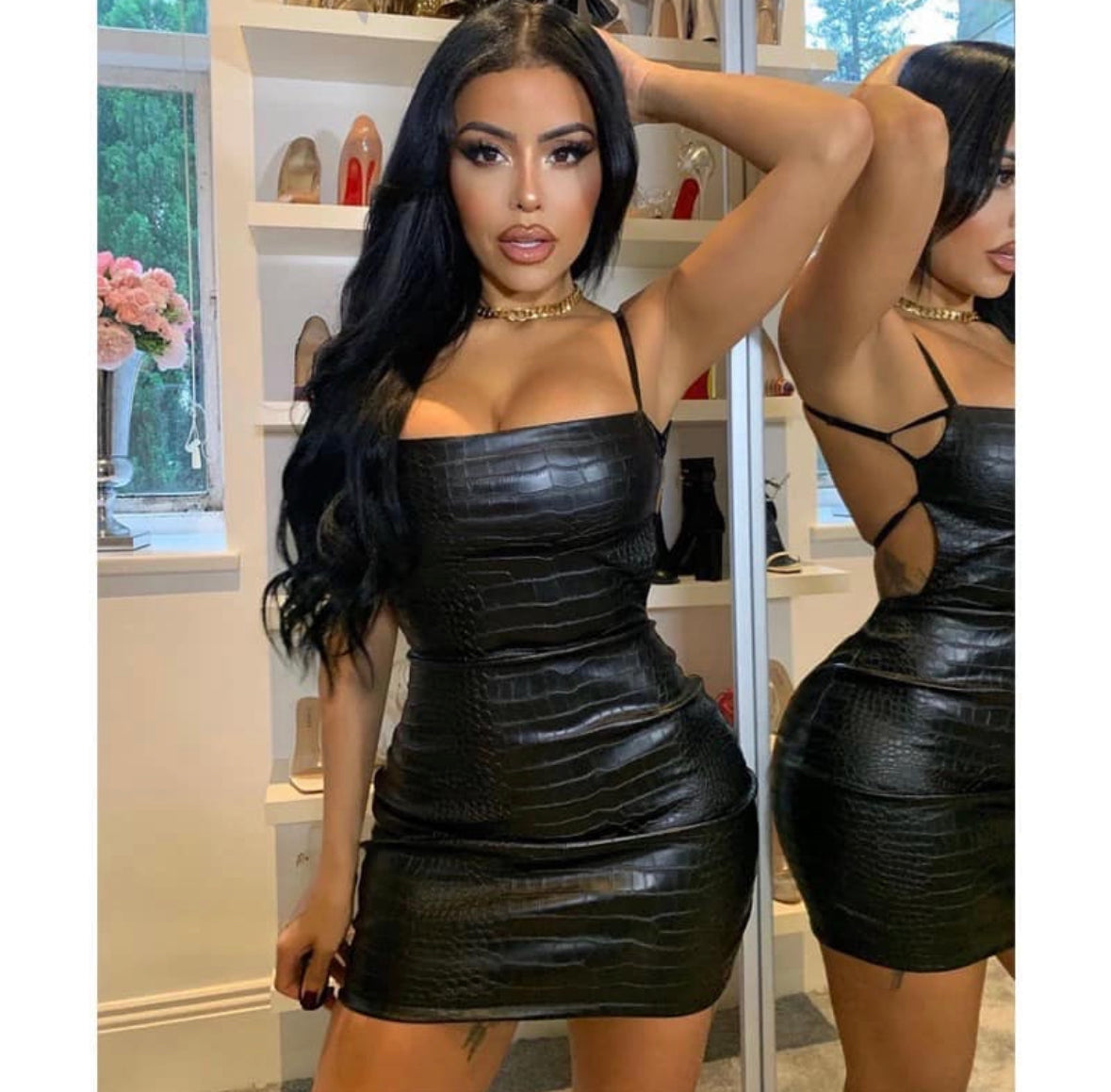 Snake Skin Dress