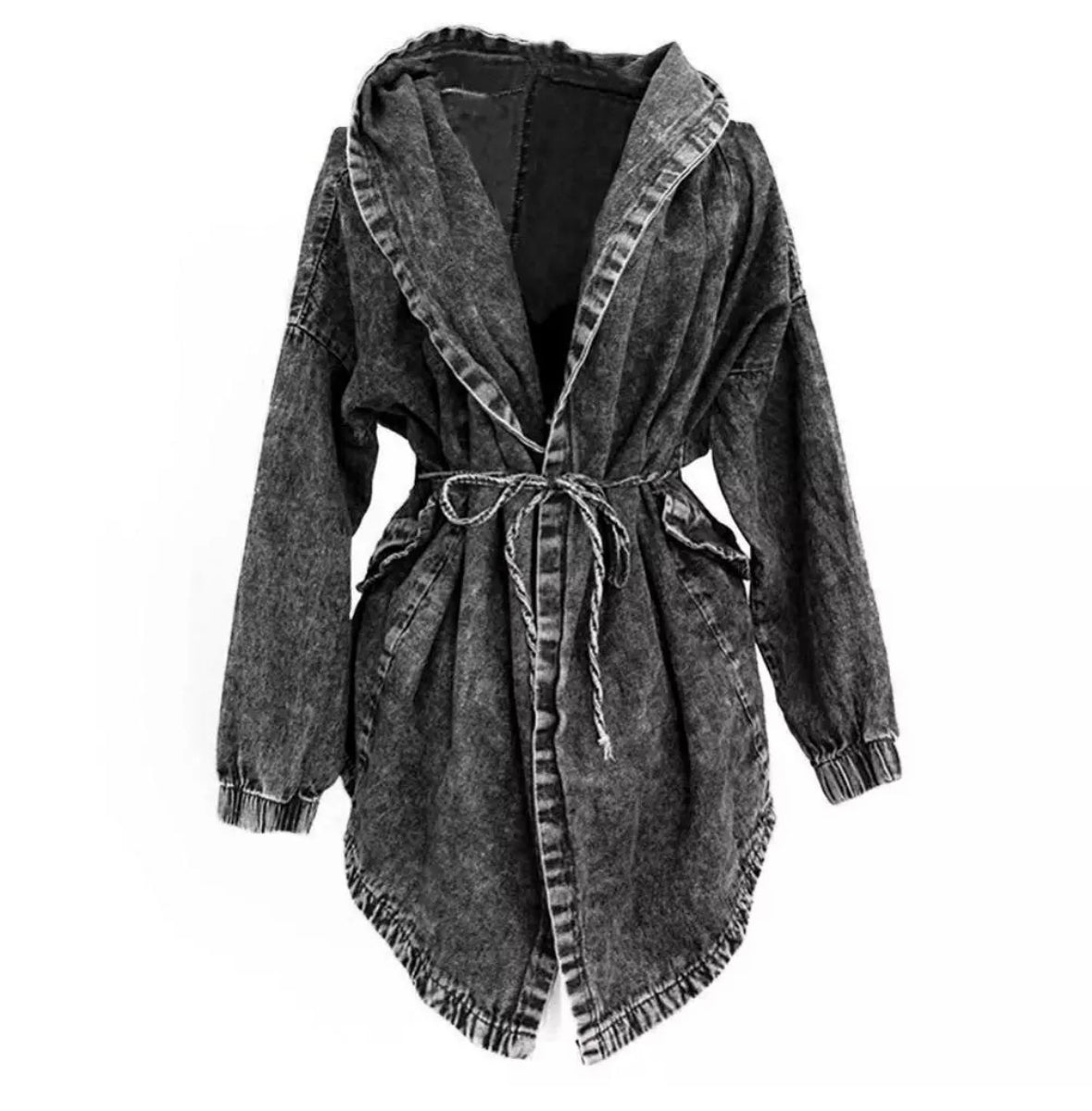 Fall Denim Peacoat