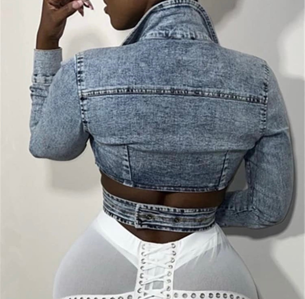 Blue Jean Blouse